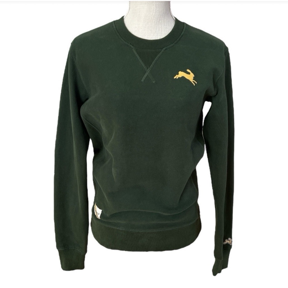 TrackSmith Trackhouse Crew Heirloom Edition Sweatshirt in Beetle Green Size S